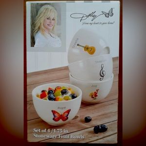 Dolly Parton dish bowls
